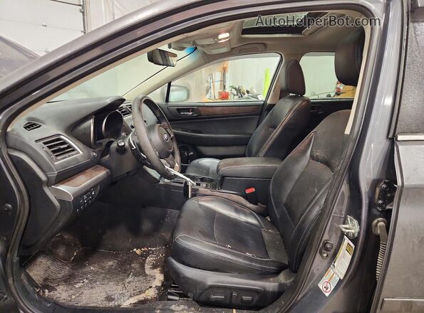 4S4BSANCXJ3349898 2018 SUBARU OUTBACK Серый Вид салона спереди