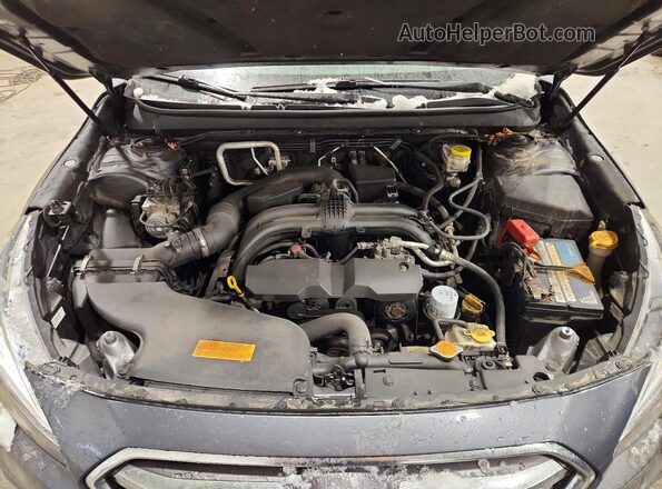 4S4BSANCXJ3349898 2018 SUBARU OUTBACK Серый Вид подкапотного пространства