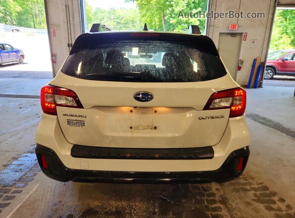 4S4BSANCXJ3385431 2018 SUBARU OUTBACK White Vista trasera