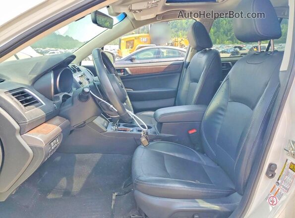 4S4BSANCXK3220531 2019 SUBARU OUTBACK Белый Вид салона спереди