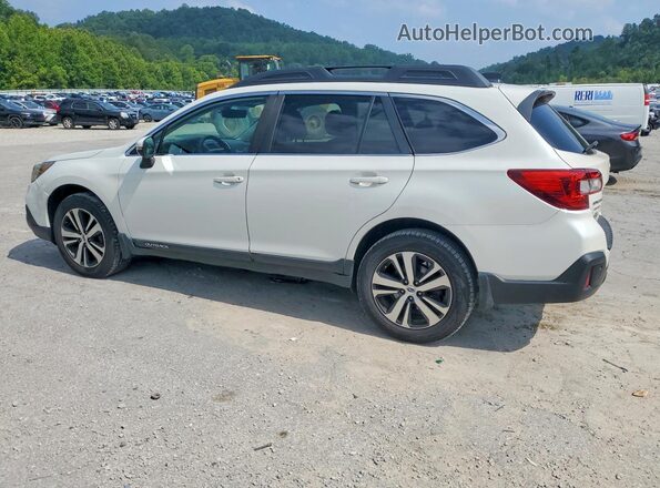 4S4BSANCXK3220531 2019 SUBARU OUTBACK Белый Задняя левая четверть