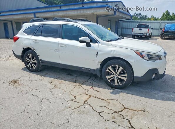 4S4BSANCXK3220531 2019 SUBARU OUTBACK Белый Передняя правая четверть