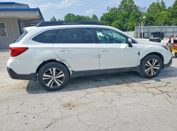 4S4BSANCXK3220531 2019 SUBARU OUTBACK Белый Задняя правая четверть
