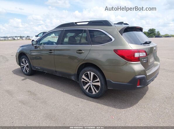 4S4BSANCXK3251696 2019 SUBARU OUTBACK Green უკანა მარცხენა