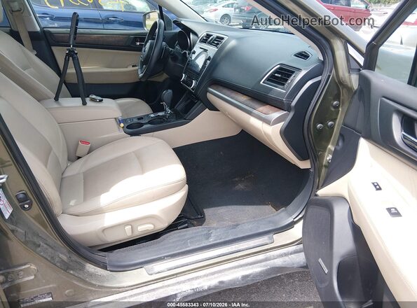 4S4BSANCXK3251696 2019 SUBARU OUTBACK Green წინა სალონის ხედი