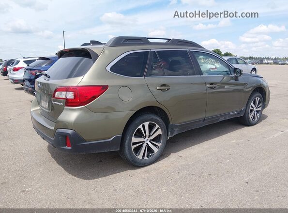 4S4BSANCXK3251696 2019 SUBARU OUTBACK Green უკანა მარჯვენა