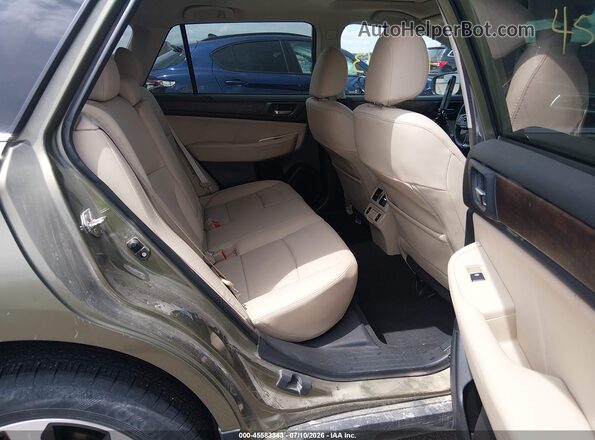 4S4BSANCXK3251696 2019 SUBARU OUTBACK Green VIN კოდის სტიკერის ხედი