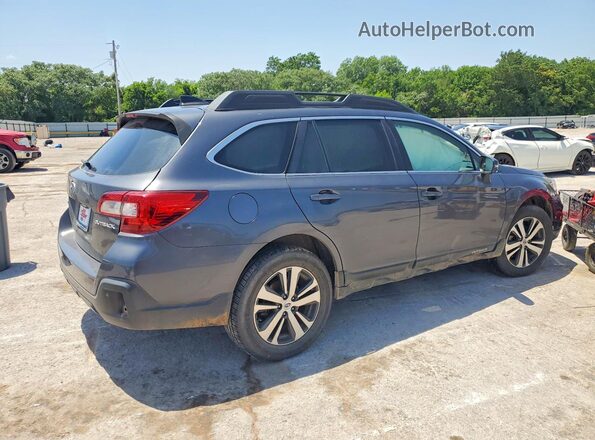 4S4BSANCXK3266750 2019 SUBARU OUTBACK Серый Задняя правая четверть