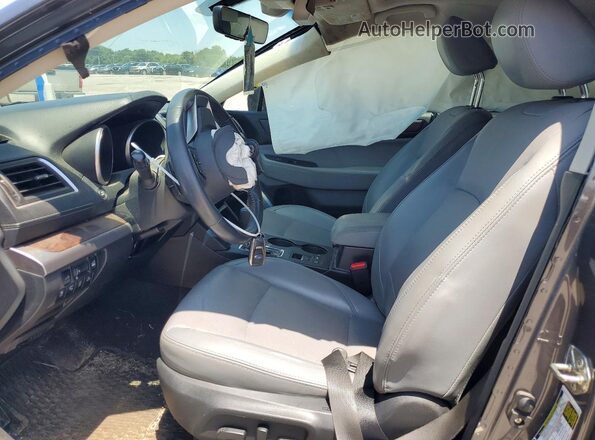 4S4BSANCXK3266750 2019 SUBARU OUTBACK Серый Вид салона спереди