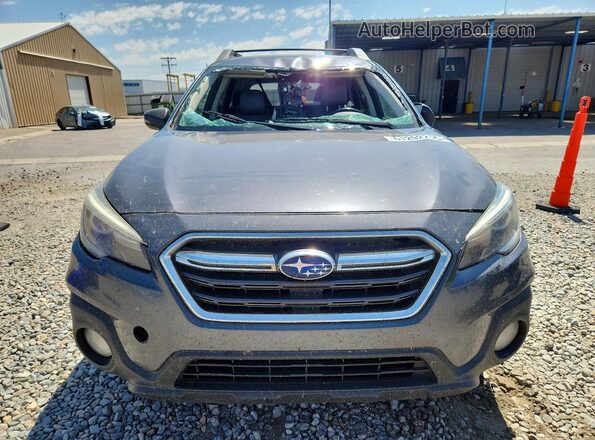 4S4BSANCXK3373457 2019 SUBARU OUTBACK Gray Вид спереду