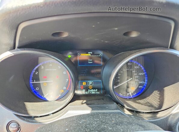 4S4BSANCXK3373457 2019 SUBARU OUTBACK Gray Вид щитка приладів