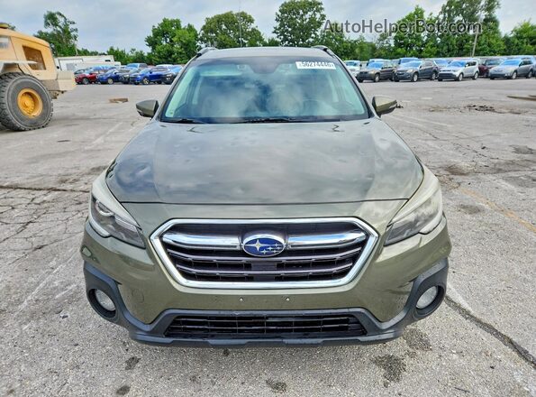 4S4BSATC0J3396263 2018 SUBARU OUTBACK Green Вид спереду