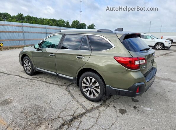 4S4BSATC0J3396263 2018 SUBARU OUTBACK Green Задня ліва чверть