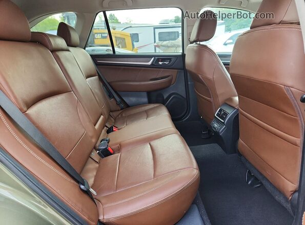 4S4BSATC0J3396263 2018 SUBARU OUTBACK Green Вид задньої частини салону