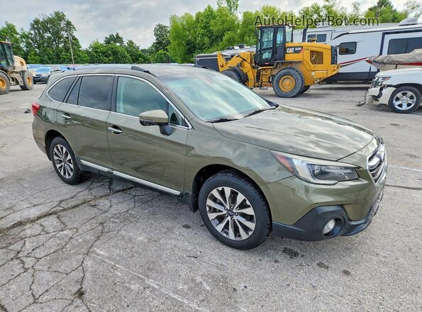 4S4BSATC0J3396263 2018 SUBARU OUTBACK Green Передня права чверть
