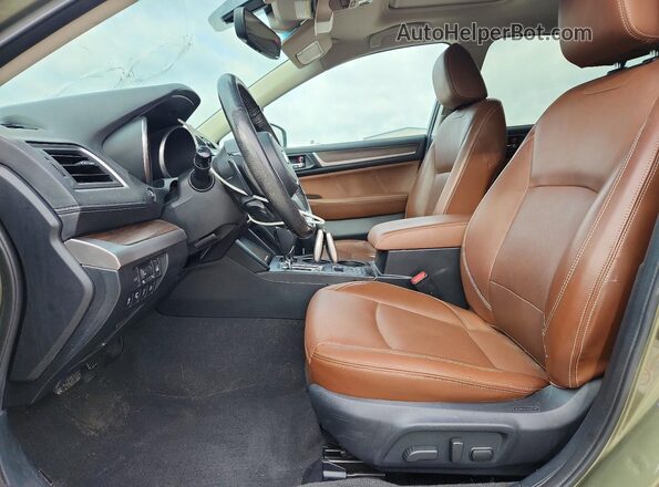 4S4BSATC0J3396263 2018 SUBARU OUTBACK Green Вид салону спереду