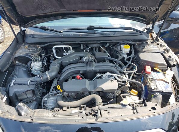 4S4BSATC0K3229905 2019 SUBARU OUTBACK Black Vista del compartimento del motor