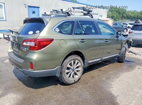 4S4BSATC1H3302417 2017 SUBARU OUTBACK Green Trasero derecho