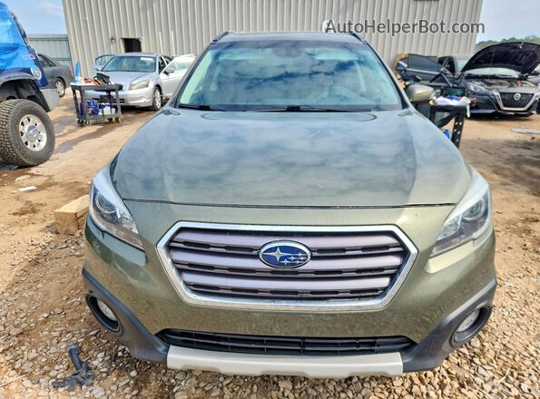 4S4BSATC1H3375612 2017 SUBARU OUTBACK Зеленый Вид спереди
