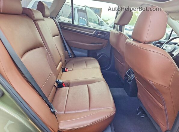 4S4BSATC1H3375612 2017 SUBARU OUTBACK Зеленый Вид задней части салона