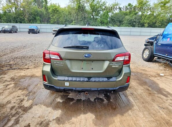 4S4BSATC1H3375612 2017 SUBARU OUTBACK Зеленый Вид сзади