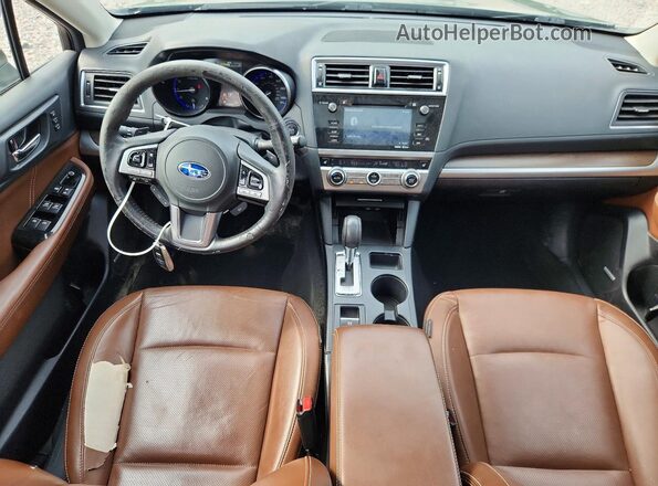 4S4BSATC1H3375612 2017 SUBARU OUTBACK Зеленый Вид панели приборов