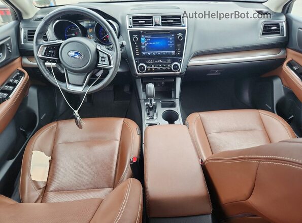 4S4BSATC1J3358217 2018 SUBARU OUTBACK Black Вид панелі приладів