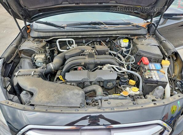 4S4BSATC1J3358217 2018 SUBARU OUTBACK Black Вид підкапотного простору
