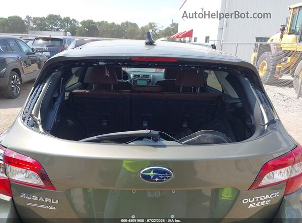4S4BSATC2H3302796 2017 SUBARU OUTBACK Green Դիմացի տեսք