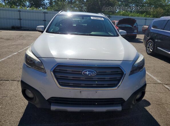 4S4BSATC2H3306900 2017 SUBARU OUTBACK Белый Вид спереди