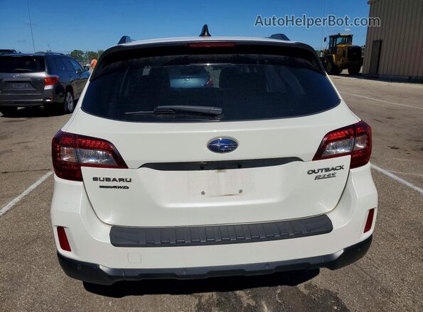 4S4BSATC2H3306900 2017 SUBARU OUTBACK Белый Вид сзади