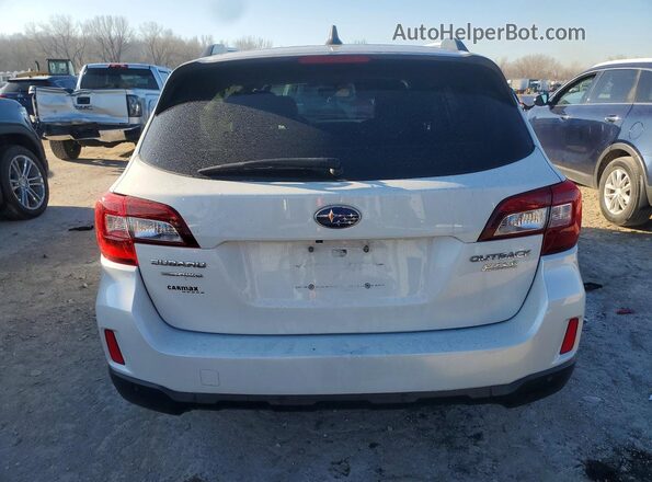 4S4BSATC2H3388613 2017 SUBARU OUTBACK White Rear view