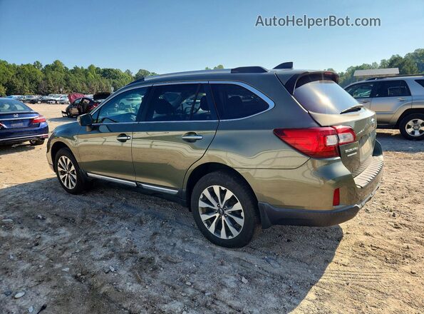 4S4BSATC2H3435736 2017 SUBARU OUTBACK Green Trasero izquierdo