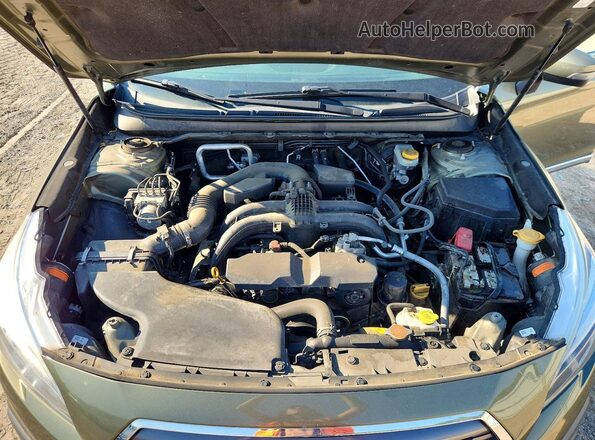 4S4BSATC2H3435736 2017 SUBARU OUTBACK Green Vista del compartimento del motor