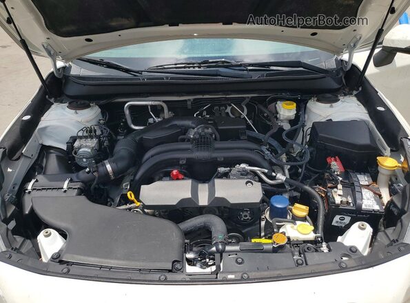 4S4BSATC4K3255567 2019 SUBARU OUTBACK White Engine compartment view