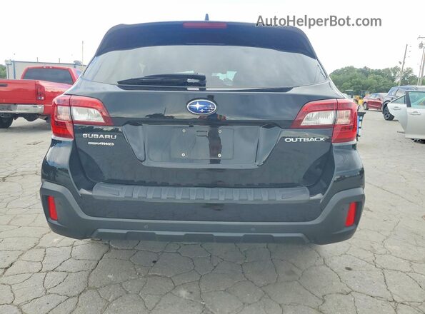 4S4BSATC6J3317288 2018 SUBARU OUTBACK Black Вид ззаду