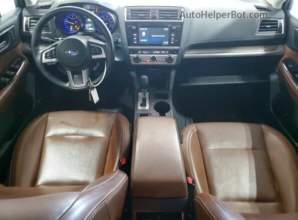 4S4BSATCXH3279333 2017 SUBARU OUTBACK White Widok deski rozdzielczej