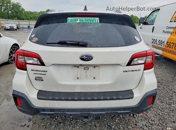 4S4BSATCXJ3246631 2018 SUBARU OUTBACK White უკანა ხედი
