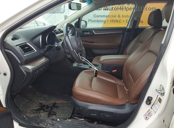 4S4BSATCXJ3246631 2018 SUBARU OUTBACK White წინა სალონის ხედი