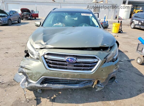 4S4BSATCXK3319305 2019 SUBARU OUTBACK Green Vista frontal