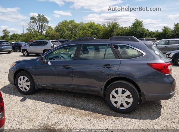 4S4BSBAC3G3265068 2016 SUBARU OUTBACK Gray Սալոնի 360 աստիճան տեսք