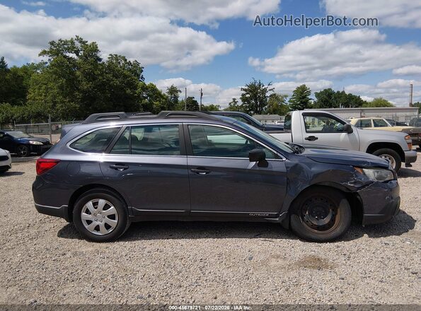 4S4BSBAC3G3265068 2016 SUBARU OUTBACK Gray Սալոնի հետևի տեսք