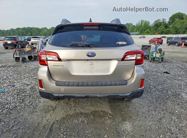 4S4BSBCC2G3237372 2016 SUBARU OUTBACK Silver Rear view