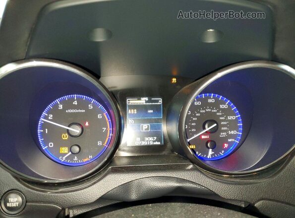 4S4BSBCC2G3245360 2016 SUBARU OUTBACK Silver Vista del cuadro de instrumentos
