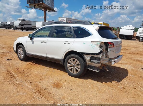 4S4BSBCC3G3332927 2016 SUBARU OUTBACK White Rear left