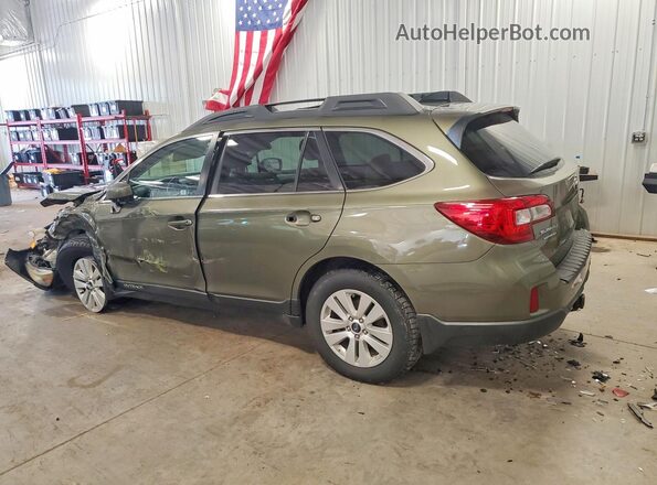 4S4BSBCC4G3241259 2016 SUBARU OUTBACK Green Задня ліва чверть