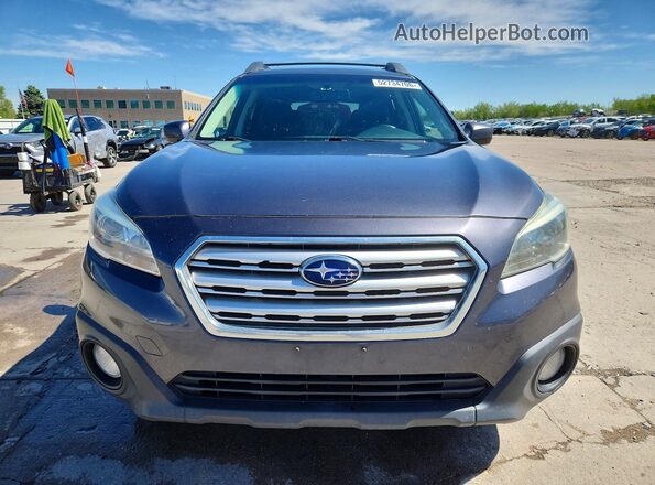 4S4BSBCC6G3356431 2016 SUBARU OUTBACK Синий Вид спереди