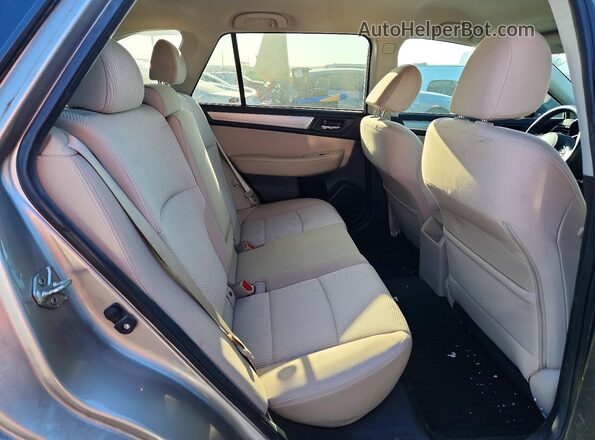 4S4BSBCC7G3218994 2016 SUBARU OUTBACK Желто-коричневый Вид задней части салона