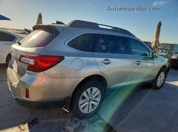 4S4BSBCC7G3218994 2016 SUBARU OUTBACK Желто-коричневый Задняя правая четверть