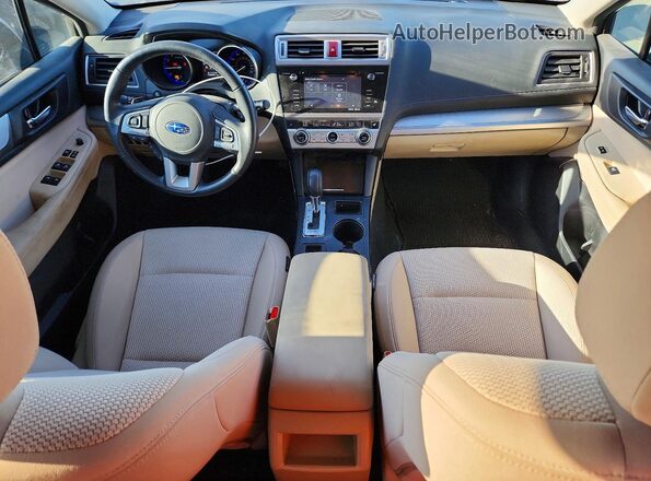 4S4BSBCC7G3218994 2016 SUBARU OUTBACK Желто-коричневый Вид панели приборов